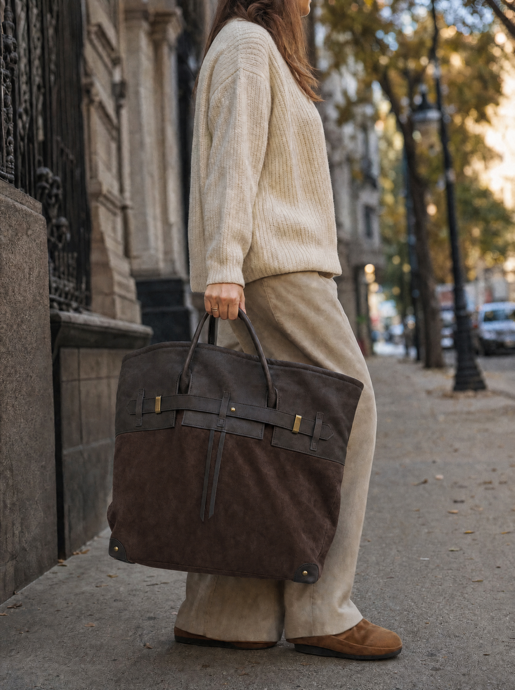 Juliette Suede Tote