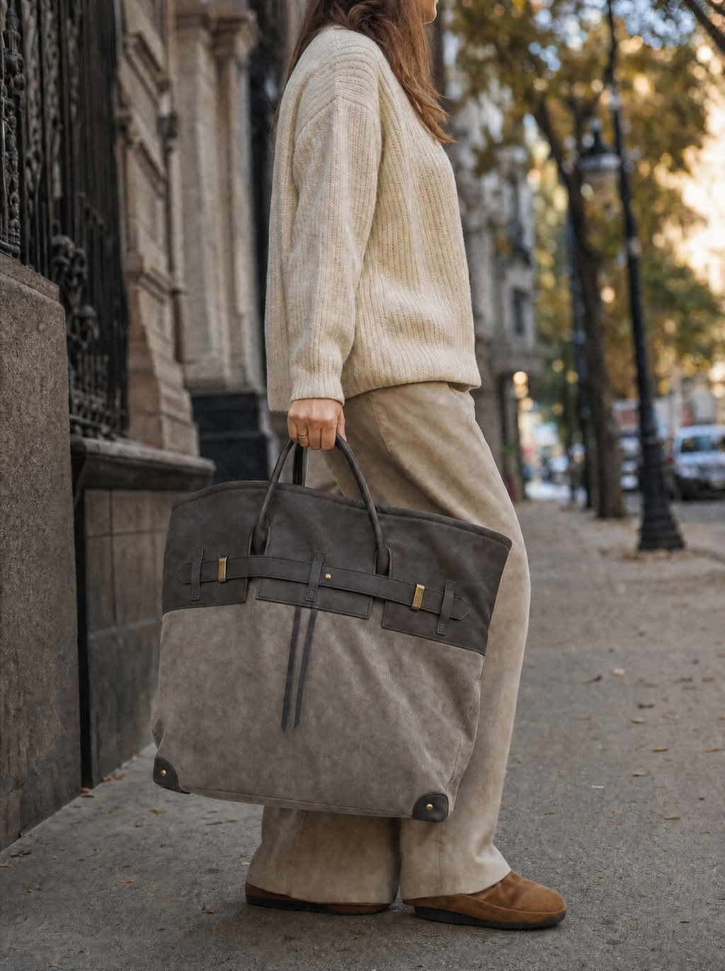 Juliette Suede Tote