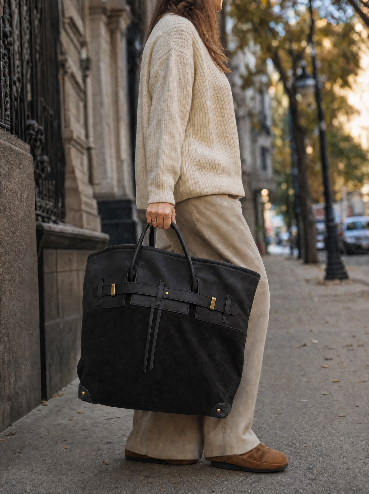 Juliette Suede Tote