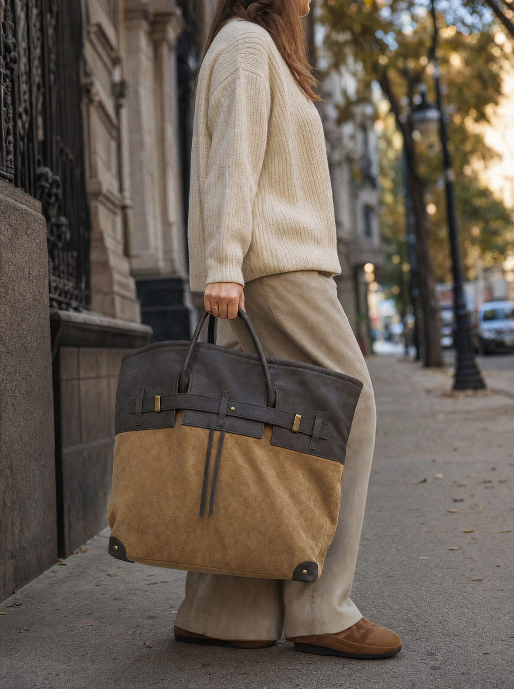 Juliette Suede Tote