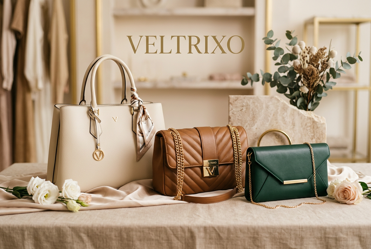 Luxury handbag editorial banner